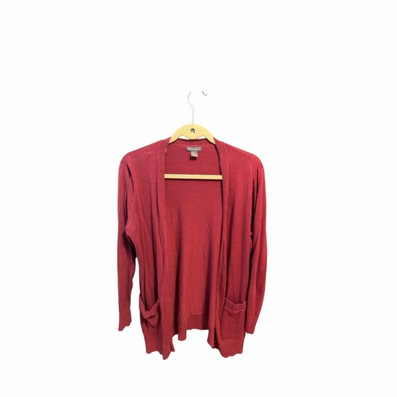 Eddie Bauer Women's Scarlet Open Cardigan - Picture 2 of 6